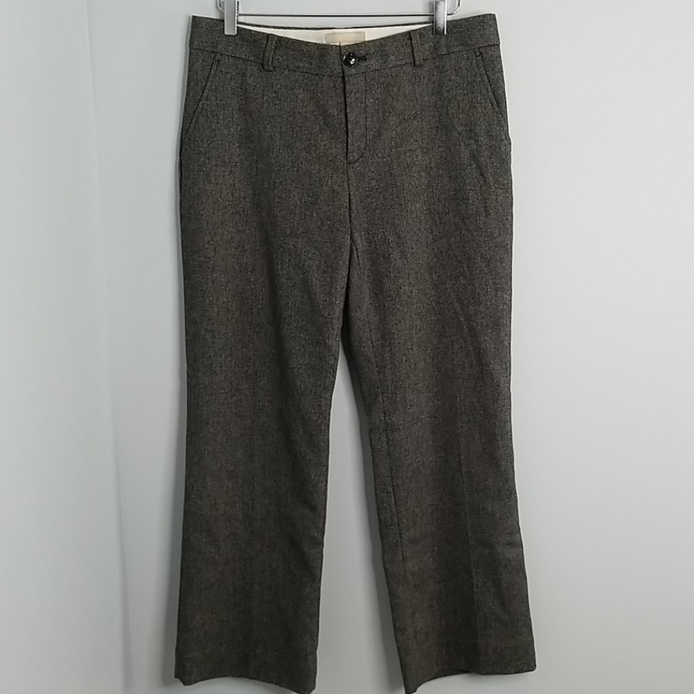 Banana Republic 12P Martin Fit tweed wool pants
